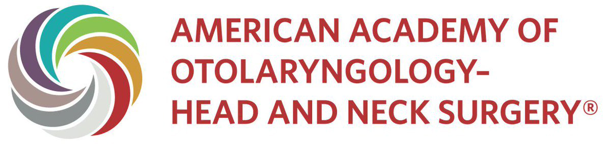 american academy of otolaryngology - head and neck surgery logo