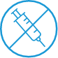 no needles icon