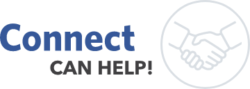 “connect can help” handshaking icon for sinuva patients’ insurance