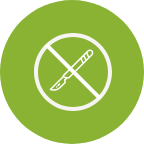 no-scalpel green icon